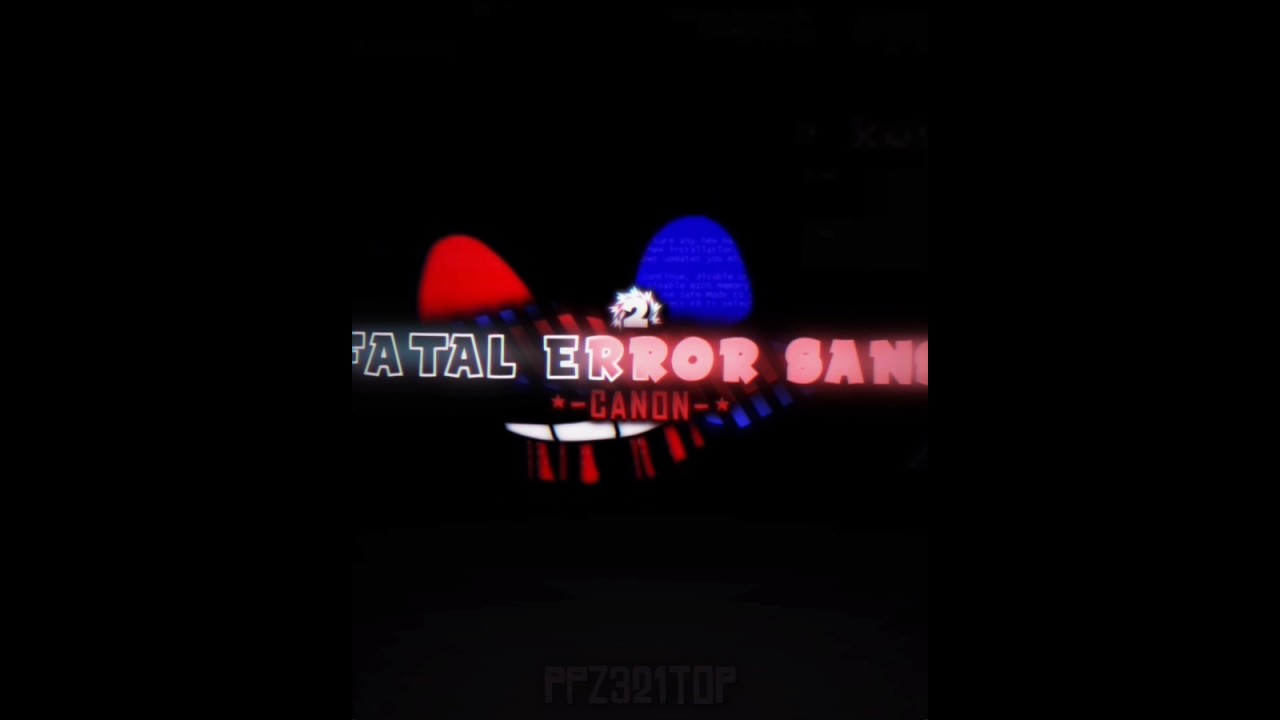 Fatal error sans (canon) vs error sans (canon) 