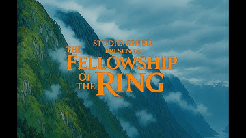 What if Studio Ghibli directed Lord of the Rings?