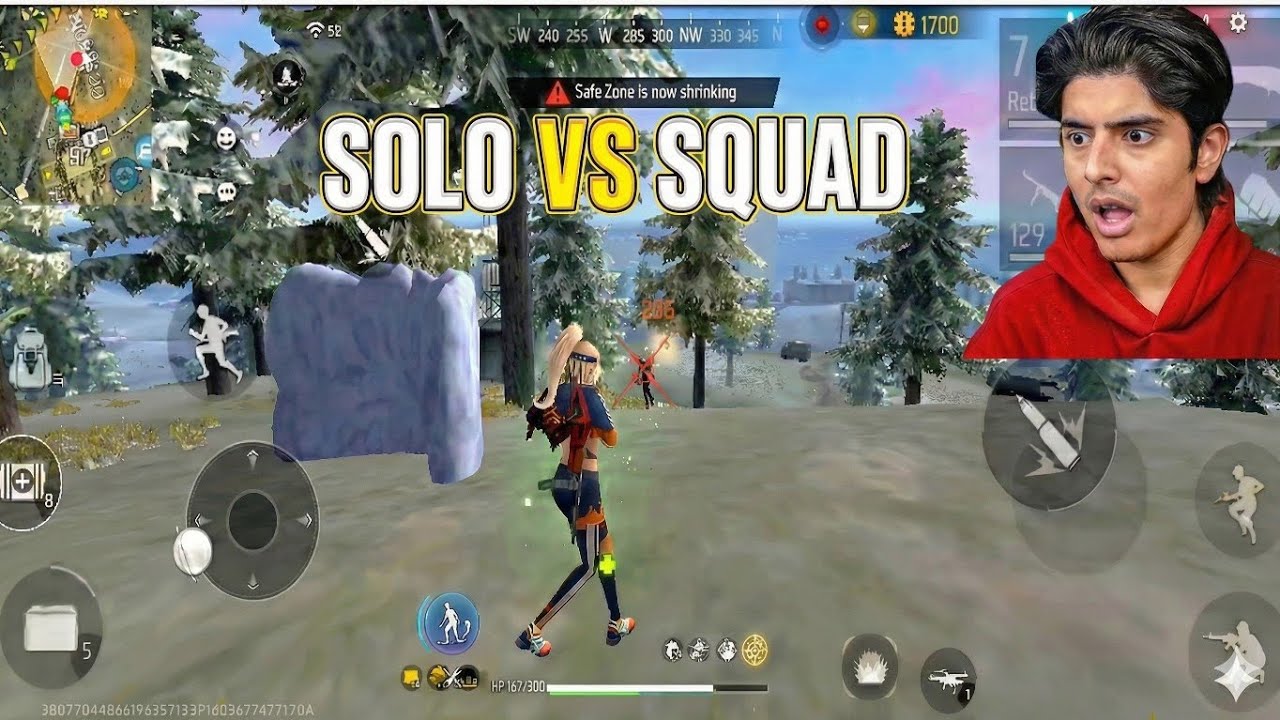 COMEBACK SOLO VS SQUAD AC8O HARD LEVEL GAMEPLAY | GARENA FREE FIRE 🔥
