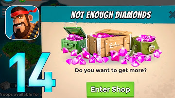 Boom Beach: Gameplay Walkthrough Part 14 - Not Enough Diamonds! (iOS, Android)