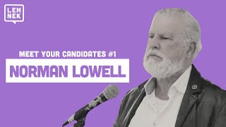 Norman Lowell | Meet Your Candidates #1 | Leħnek