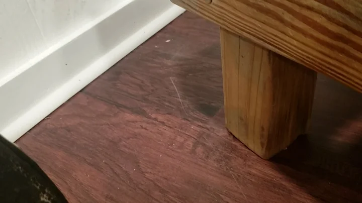 Luxury Vinyl Plank Scratch Removal Hack