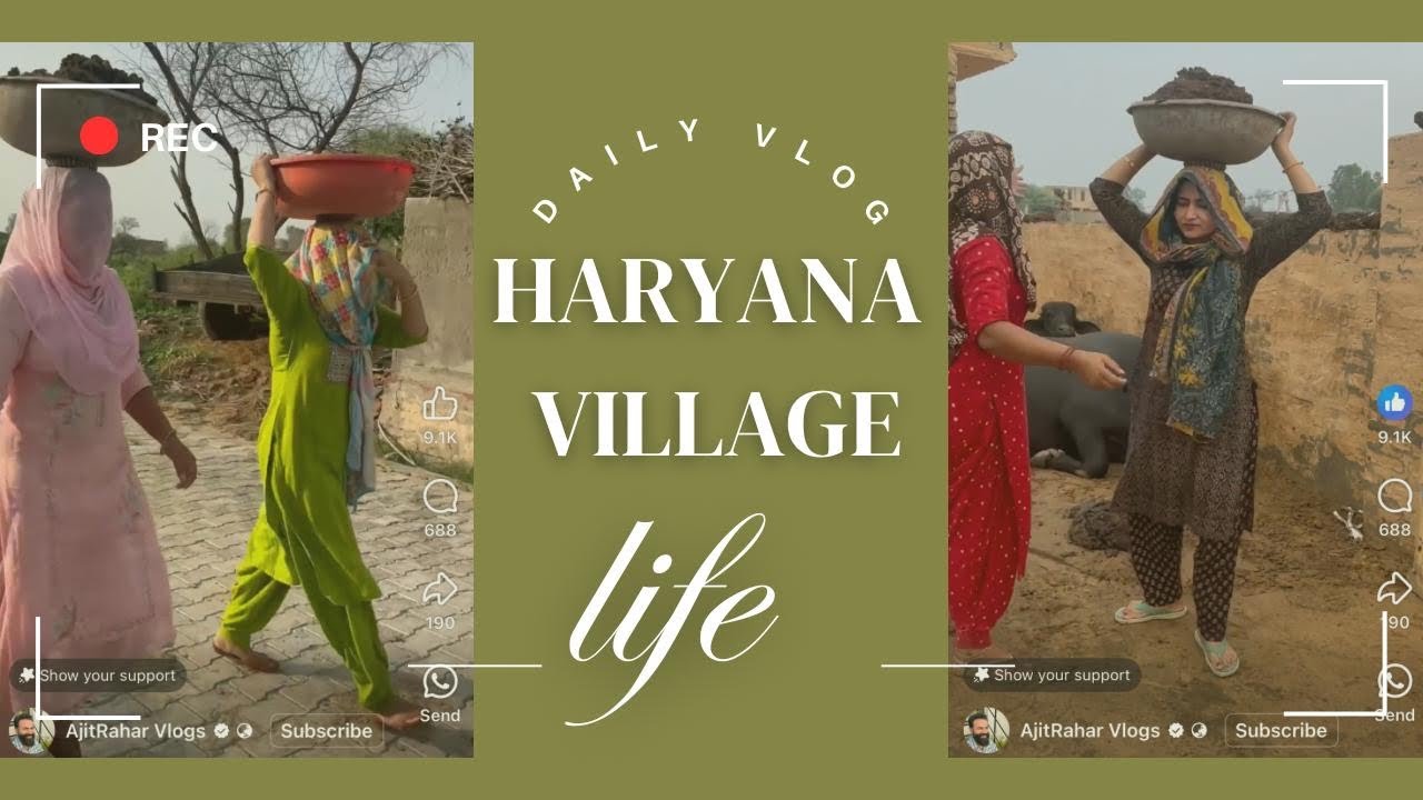 गाँव की ज़िंदगी 😱 ❤️FULL VIDEO 👈🏻👈🏻