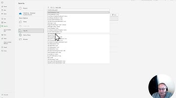 MO-200 - Excel - Manage Worksheets and Workbooks - Save Workbooks in Alternative File Formats
