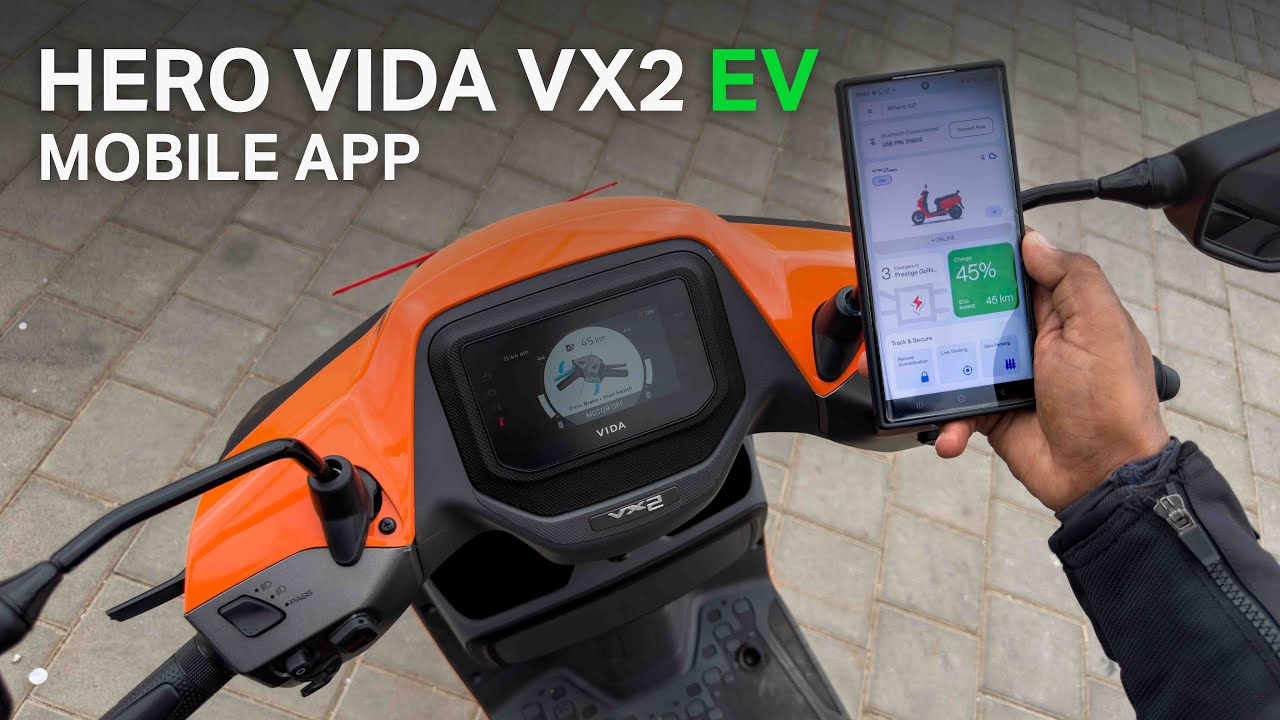 New Hero Vida VX2 Plus all functions with mobile application explained in detail | DIY | tutorial