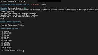 Tinycore Redpill Support Tool(v.0.9.9-r01)