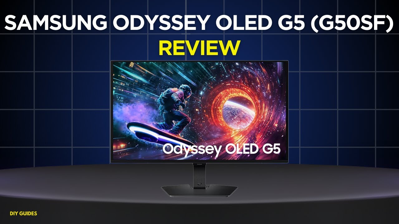 Samsung Odyssey OLED G5 (G50SF) Review | Is This the Best OLED Gaming Monitor?