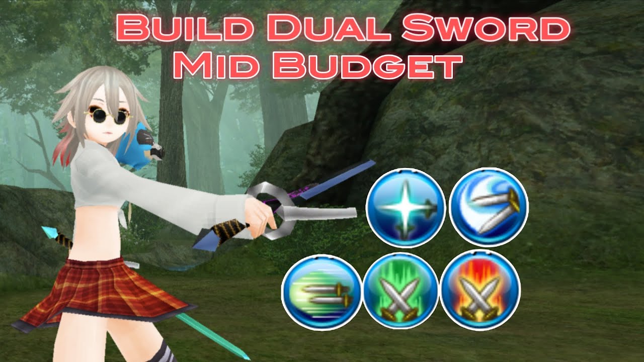 Build Dual Sword Agi Str Mid Budget - Toram Online 