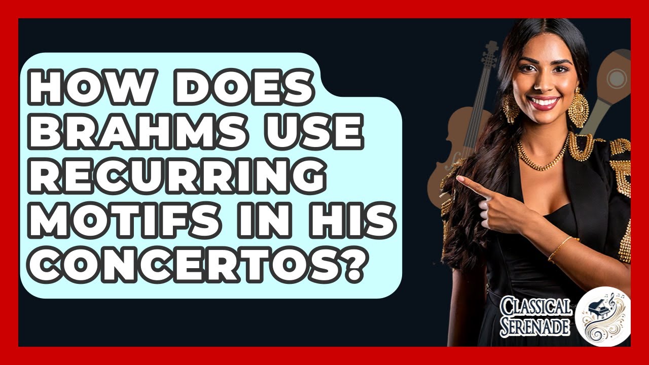 How Does Brahms Use Recurring Motifs In His Concertos? - Classical Serenade