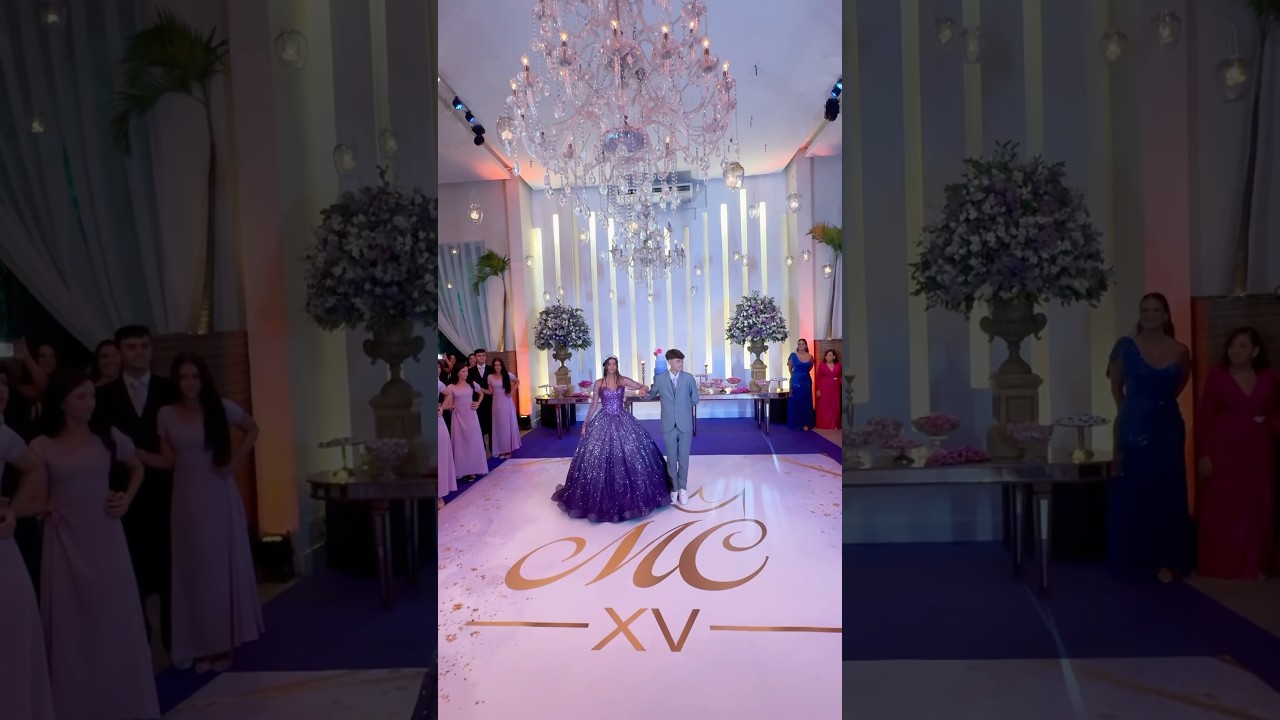 A VALSA MAIS PERFEITA COM 18 PESSOAS 💜 