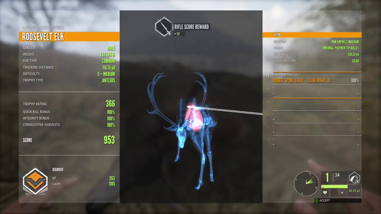 Thehunter Call of the Wild Diamond Elk 33 YouTube