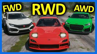Forza Horizon 5 : RWD vs AWD vs FWD