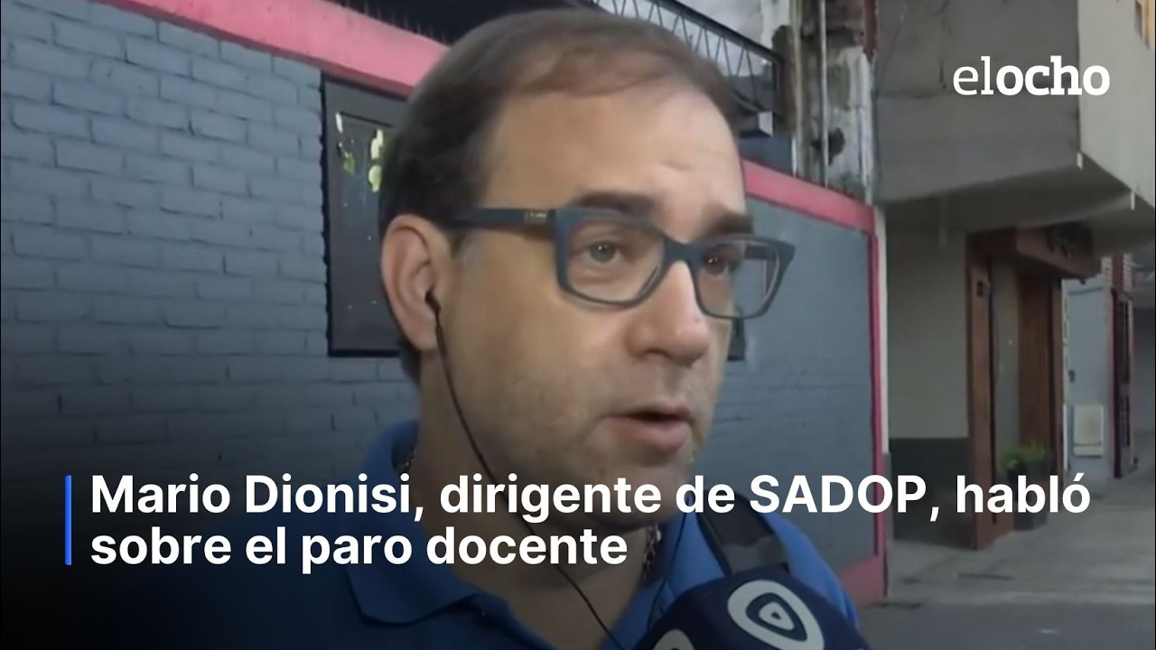 REALIZAN UN PARO DOCENTE EN TODO EL PAÍS