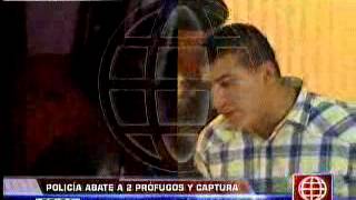 América Noticias-18.06.13-Policía abate a dos prófugos y captura a otro en operación 'Cazador 2013'