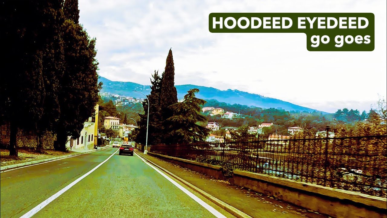SOUNDTRACK - Croatia D66 drive from Lovran to Rijeka through Opatija
