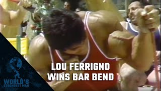 The World’s Strongest Man Classics 1977: Ferrigno wins The Bar Bend