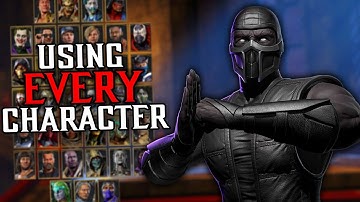 Winning with EVERY CHARACTER against ALL VIEWERS... (37 Win Streak Attempt) - Mortal Kombat 11
