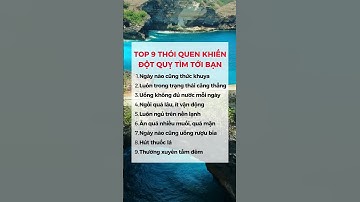 TOP 9 THÓI QUEN KHIẾN Đ.ỘT QU.Ỵ TÌM TỚI BẠN | Ds Đại Minh #dsdaiminh #shorts #short #health #dotquy