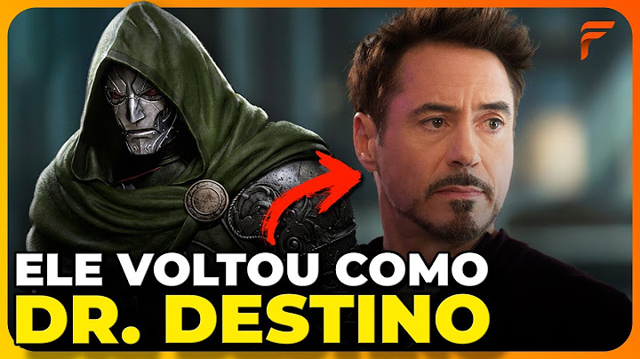 ROBERT DOWNEY JR. SERÁ DOUTOR DESTINO EM VINGADORES 5