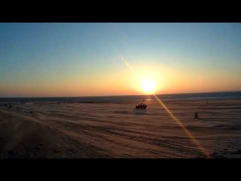 Zonsondergang strand Ameland - Sier aan Zee
