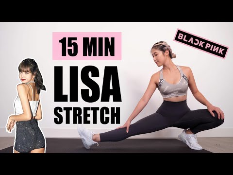 BLACKPINK LISA INSPIRED FULL BODY STRETCH | 15 Min Daily Stretch Routine For Flexibility | Mish Choi