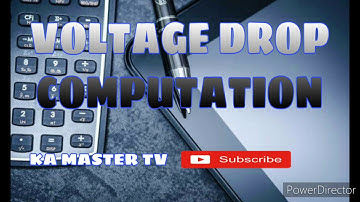 VOLTAGE DROP COMPUTATION(NEC RECOMENDATION)