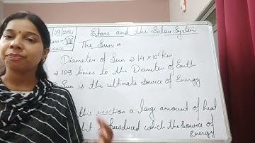 Class VIII Science 21 09 2021 by Ms Mridulata upadhyay Stars and the solar system