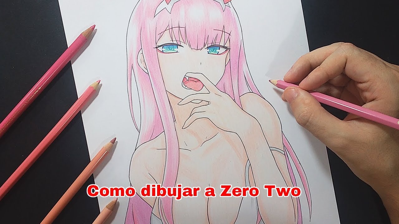 Zero two dibujar