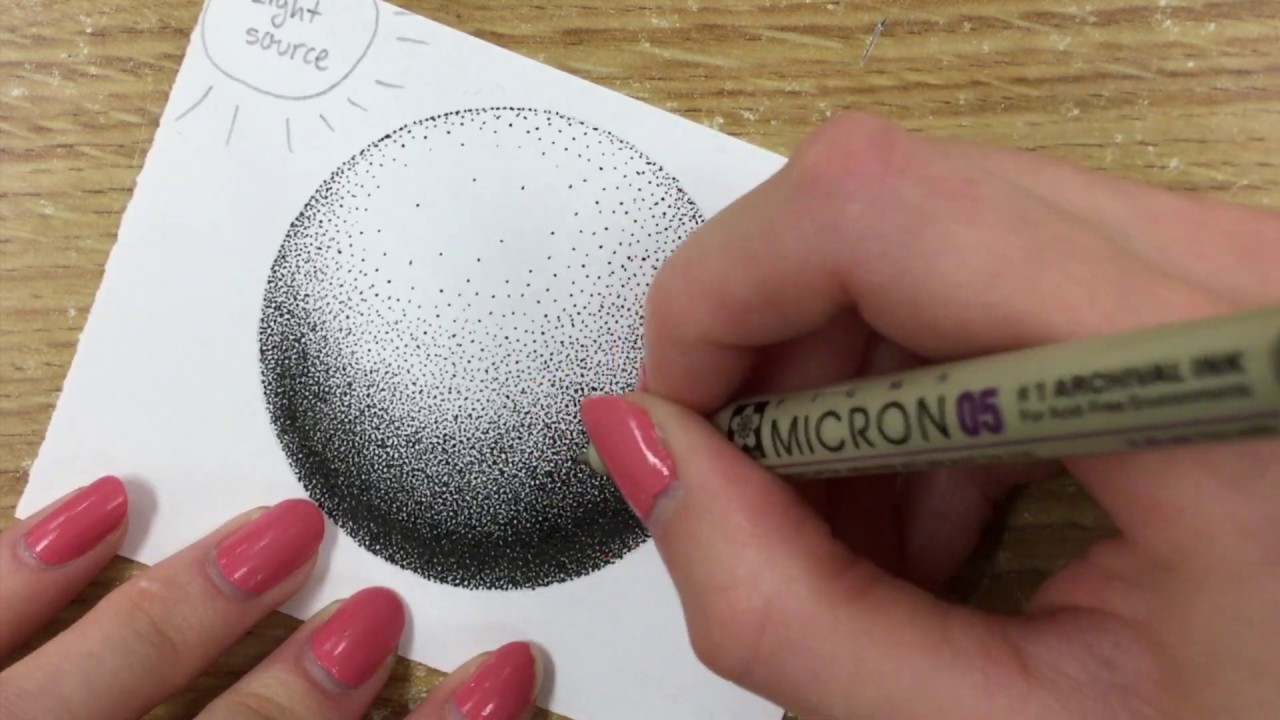 What is stippling? Stipple technique explained in 3 easy steps