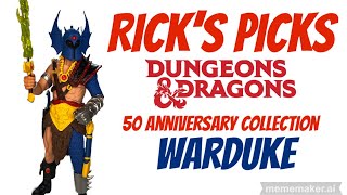 Review of the Dungeons and Dragons 50th Anniversary Collection Warduke by NECA.