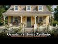 💛Yellow Cottage Grandma’s House Decorating Ideas|Timeless Farmhouse Inspiration for a Nostalgic Home