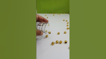 Suspended Spheres: A Reverse Video with Special Effects. #ReverseFilming #ReverseChallenge