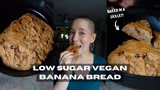 LOW SUGAR Vegan Banana Bread That Will Hit The Spot!