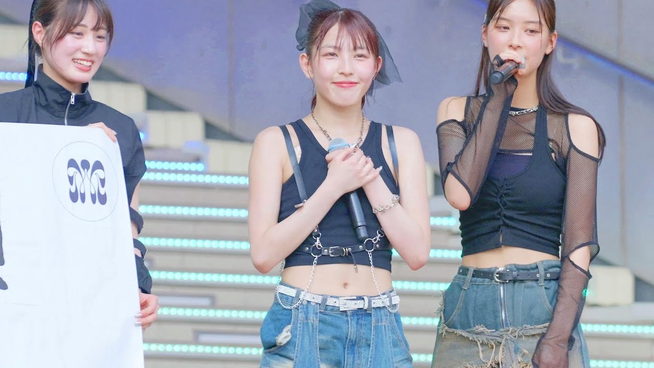 MISS MERCY【新メンバー発表告知】[4k60p]（ダイバーシティ東京　ガンダム広場　2025.07.06 ）ミスマーシー