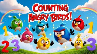 Learn Counting With Angry Birds Fun Numbers Song For Kids