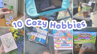 Top 10 Cozy Hobbies for Summer!