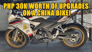 China bike upgrades worth Php 30,000! | Rusi Sigma SS 250