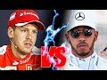 Hamilton vs Vettel  All battles - YouTube