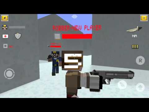 [Cops N Robbers (FPS)] cops and robbers mine mini game: my first time to play this game