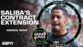 Why William Saliba’s contract extension is ‘HUGE’ for Arsenal and Mikel Arteta | ESPN FC