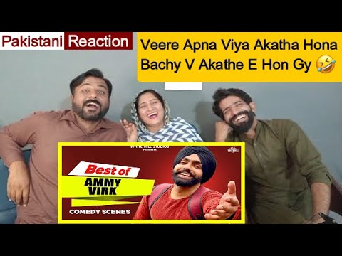 Ammy Virk Comedy Scenes | Best of Ammy Virk | Pakistani Reaction