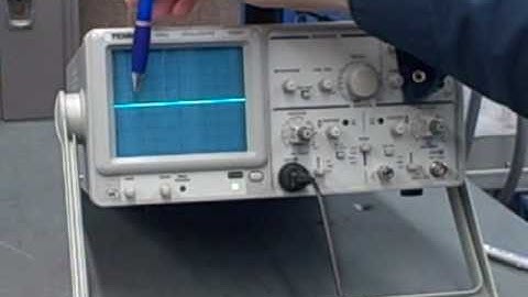 Oscilloscope operation part1