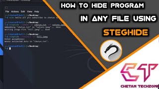 HOW TO HIDE ANY PROGRAM IN FILE IN KALI LINUX IN HINDI HOW TO HIDE ANY PROGRAM IN FILE IN KALI LINUX IN HINDI