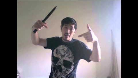 kali basic simple knife form 8 angles of attack exercise