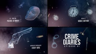 After Effects Template: Crime Diaries - Title Sequence