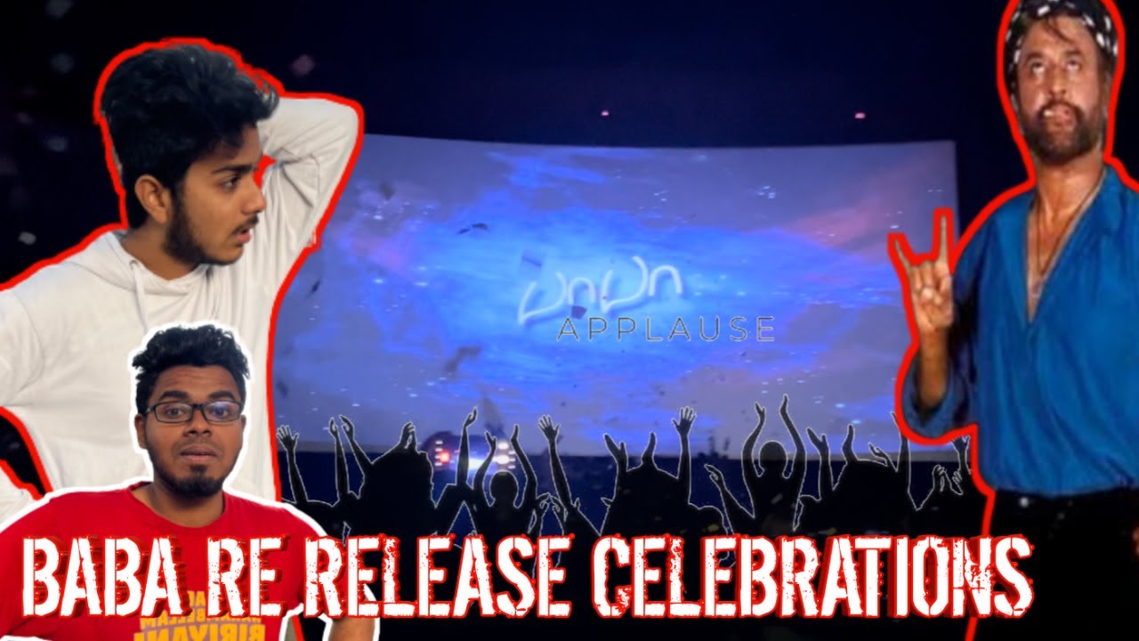 BABA RE-RELEASE CELEBRATION VLOG🥳| BIRTHDAY SPECIAL SHOW |SUPPER STAR ...