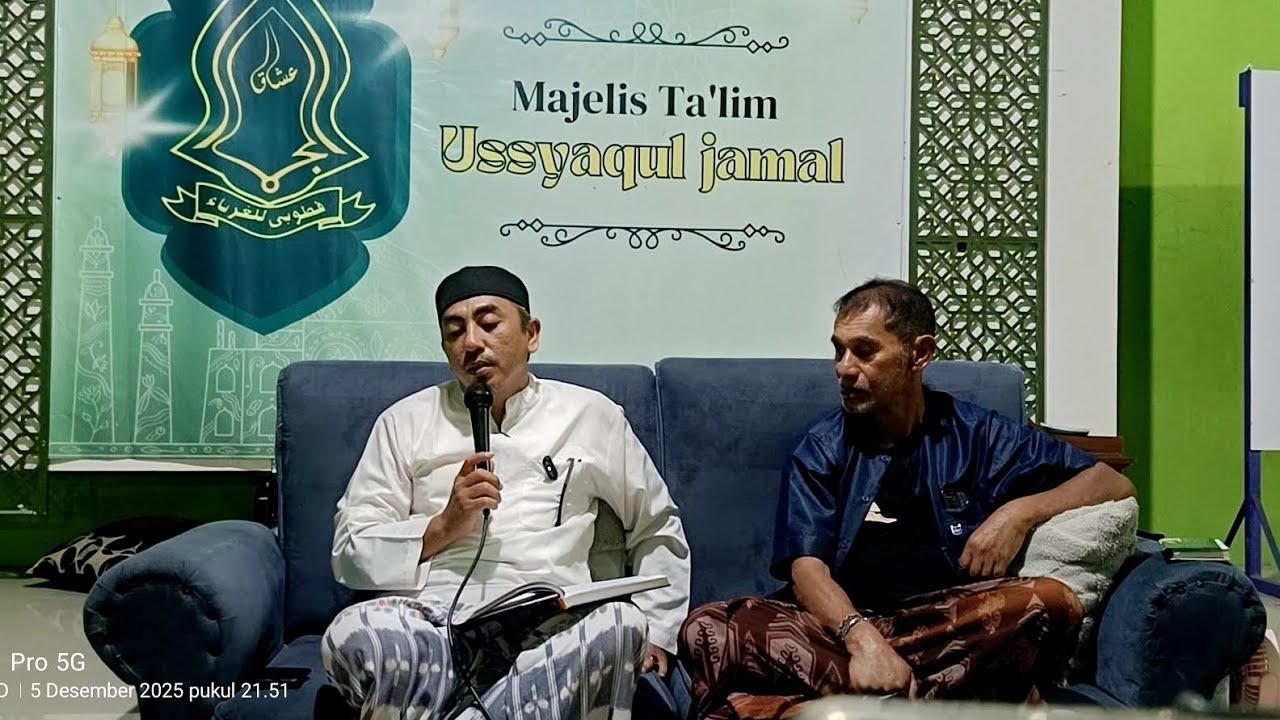 Rutinan bulanan kajian kitab arbain nawawi | hadits ke 5 & 6 | habib yusuf bin umar bin yahya 