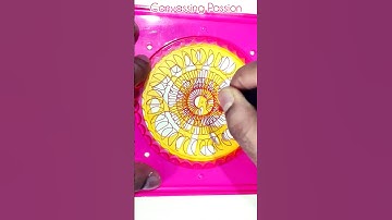 Easy spirograph tutorial for beginners #shorts #spirograph #art #lineart #2025