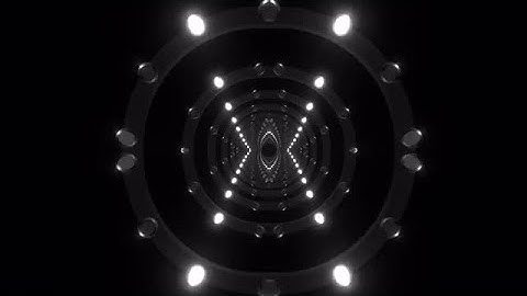 7 Lights Tunnel Vj Loop Pack Stock Motion Graphics