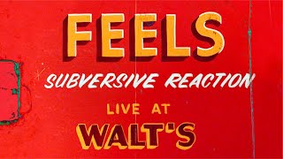 FEELS - SUBVERSIVE REACTION E.P. - Live At Walt's